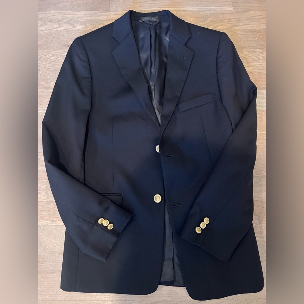 Navy Sports Coat Like New